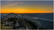 Stoderkircherl-Morgenstimmung-3617-21-09-08, Paradies Ennstal, Thomas Hofer, Landschaft, Bild, Foto, Aufnahme, Ennstal, Luftbild, Imagetrailer, Schladming Dachstein, Ennstal Mitte, Ennstal West, Kamm, Kammspitze, Stoderzinken, Stoder, Marktgemeinde Gröbming, Gemeinde Aich, Sommer, Sonnenaufgang, alle Bilder, Berg, Aussicht, Gipfelkreuz