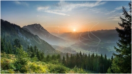 Kammspitze, Grimming, Ennstal, Sonnenaufgang, Aussicht