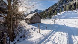 Winter, Sölktal, Paradies Ennstal, Loipe