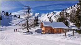 Galsterbergalm_16x9_8046_22-02-13, Paradies Ennstal, Thomas Hofer, Landschaft, Bild, Foto, Aufnahme, Ennstal, Luftbild, Imagetrailer, Schladming Dachstein,  Ennstal Mitte, Gemeinde Michaelerberg-Pruggern, Galsterbergalm, Winter, alle Bilder, Alm, Almhütte, Hütte, Schnee, Pleschnitzzinken