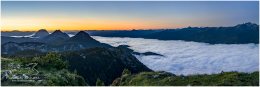 Kufstein-Panorama-3x1-23373x7791Px-4235-21-07-12, Paradies Ennstal, Thomas Hofer, Landschaft, Bild, Foto, Aufnahme, Ennstal, Luftbild, Imagetrailer, Schladming Dachstein,  Ennstal West, Panoramabild, Kufstein, Marktgemeinde Haus, Gemeinde Ramsau, Sommer, Sonnenaufgang, alle Bilder, Nebel, Berg, Aussicht, Stoder,