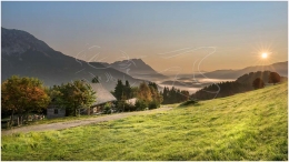 Kulm, Grimming, Sonne, Nebel, Hütte