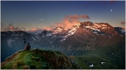 Pleschnitzzinken, Morgenstimmung, Ennstal, Foto, Bild,