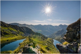 Kaltenbachsee, Sölkpass, Sonne, Wasser, See, Ennstal, Bild,