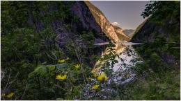 Salzastausee, Wasser, See, Ennstal, Landschaftsbild,