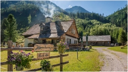 Schwarzensee, Alm, Ennstal, Colorede, Paradies, Landschaft.