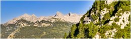 Stoderkircherl-9646x2913-px-Panorama-Tele-22-07-18, Paradies Ennstal, Thomas Hofer, Landschaft, Bild, Foto, Aufnahme, Ennstal, Luftbild, Imagetrailer, Schladming Dachstein, Ennstal Mitte, Ennstal West, Panoramabild, Friedenskircherl, Dachstein, Gemeinde Aich, Marktgemeinde Gröbming, Luftaufnahme, Sommer, alle Bilder, 9 Plätze 9 Schätze, Berg, Aussicht, Kirche, Klettern, Kapelle,