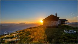 Pleschnitzzinkenhütte, Sonnenaufgang, Pruggern, Alm,