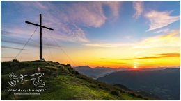 Kochofen, Sonnenaufgang, Gipfelkreuz, Morgenstimmung