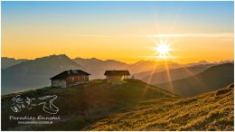 Pleschnitzzinkenhütte, Sonnenaufgang, Pruggern, Alm,